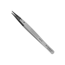 Excelta Tweezers - Replaceable Tip - Straight - Peek Tips - 162C-RT