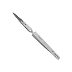 Excelta Tweezers - Replaceable Tip - Straight - Copolymer Tips - Cross Action - 179DN-RT