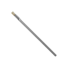 Excelta Brushes - ESD Safe - Straight - SS Handle/Horse Hair Bristles - 212B-H