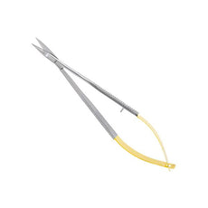 Excelta Scissors - Micro Self-Opening - Straight - SS - Carbide Inserts - Blade Length .63" - 346-6-HT