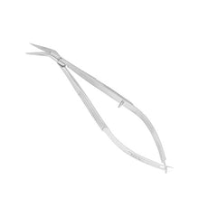 Excelta Scissors - Micro Self-Opening - Angled - SS - Blade Length .5" - 349A