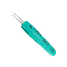 Excelta Tweezers - Bent Ultra Fine Point - Anti-Mag. SS - Ergonomic - 5B-SA-ET