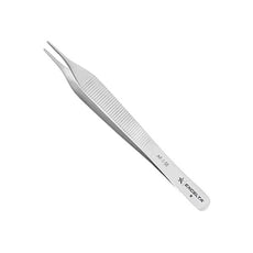 Excelta Forceps - Laboratory - Straight - SS - Tip Serrations - AF-1-SE