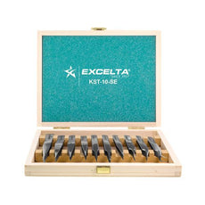 Excelta Tweezer Kitset - Anti-Mag. SS - Wooden Case - KST-10-SE