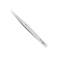Excelta Tweezers - Straight Very Fine Point - SS  - P-S
