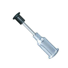 Excelta Vacuum Probe/Cup - Straight - Black Buna-n - .13" dia. - PVS-CB-18