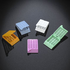 Cassette, Tissue Embedding with Attached Lid, 35¬∞ Writing Area, BLUE, 500/Dispenser Box, 2 Boxes/Unit-1094B