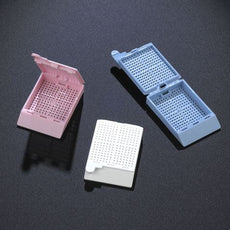 Cassette, Biopsy Embedding with Attached Lid, 35¬∞ Writing Area, YELLOW, 500/Dispenser Box, 2 Boxes/Unit-1095Y