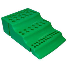 Workstation, 4-Way for use with Microtubes, 1.5mL Microcentrifuge tubes and 0.2mL and 0.5mL PCR tubes, PP, Red-111780R