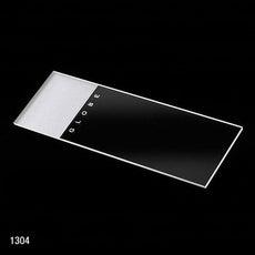 Microscope Slides, Glass, 25 x 75mm, 90¬∞ Ground Edges, Frosted, 1 End, Both Sides, 72/Box, 2 Boxes/Case (1 Gross)-1308-144