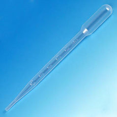 Transfer Pipet, 7.0mL, Large Bulb, Graduated to 3mL, 155mm, 500/Dispenser Box, 10 Boxes/Unit-135030
