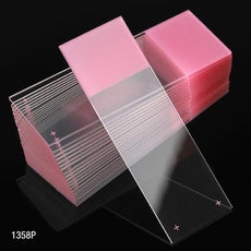 Microscope Slides, Diamond White Glass, 25 x 75mm, Charged, 90¬∞ Ground Edges, Pink Frosted, 72/Box-1358P-72