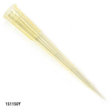 Pipette Tip, 1 - 200uL, Certified, Universal, Graduated, Yellow, 54mm, STERILE, 96/Rack, 10 Racks/Box-151150YRS-96