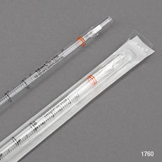 Serological Pipette, 10mL, PS, Standard Tip, 345mm, Non-Sterile, Orange Band, 25/Pack-1775