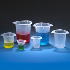 Beaker, Three Corner, PP, Graduated, 250mL-3642