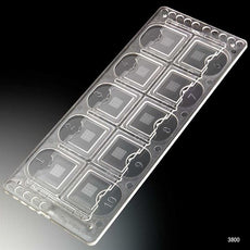 Quick-Read Precision Grid Urinalysis Slide with Counting Grid, 10 Wells/Slide, 100 Slides/Box (1000 Tests)-3800