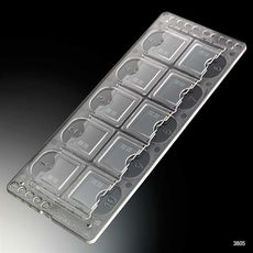 Quick-Read Precision Cell Slide Urinalysis Slide with Counting Circles, 10 Wells/Slide, 100 Slides/Box (1000 Tests)-3805