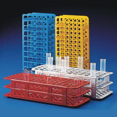 Snap-N-Rack Tube Rack for 25mm Tubes, 40-Place, PP, White-456703