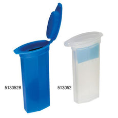 Slide Mailer, Polypropylene, Flip Top, for 2 slides, Blue-513051B