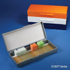 Slide Box for 50 Slides, Cork Lined, Gray-513077A