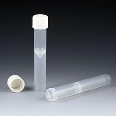 Tube, False Bottom, 16 x 97mm (5mL), with Threads, PP, Natural-5527B