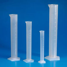 Graduated Cylinder, PP, Molded Graduations, 250mL-601080-1