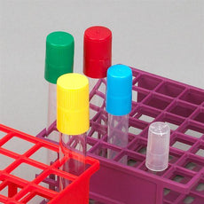 Diamond Culture Tube Cap for 20mm Glass Culture Tubes, PP, Blue, 100/Bag, 5 Bags/Carton-118156B