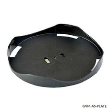 Plate Adapter, Round, Universal, 100mm, for use with GVM Series Vortex Mixers (for use with Foam Tube Adapters and Dimpled Pad)-GVM-AS-PLATE
