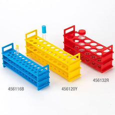 Tube Stand, Reinforced PP, 32mm, 12-Place, Blue-456132B