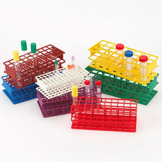 Wireless Tube Rack, 16mm, Full Size: 72-Place, Nylon, Blue-456540B