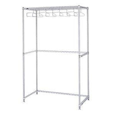 Metro GRU2436S Stainless Steel Upright Garment Rack, 24" x 36" x 74.625"