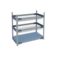 Metro GWBX3-1 MetroMax i Glassware Basket Carts, 18" x 36", 40"