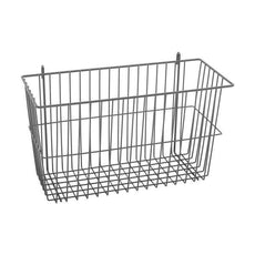 Metro H212-DSG Storage Basket for Super Erecta Wire Shelving, Smoked Glass, 17.375" x 7.5" x 10"