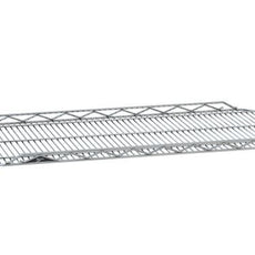 Metro HDM2136QC qwikSLOT Drop Mat Wire Display Shelf, Chrome, 21" x 36"