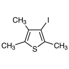 3-Iodo-2,4,5-trimethylthiophene(stabilized with Copper chip), 5G - I0445-5G