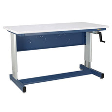 IAC Industries QS 930 30dx 60l Hc Adj Hgt ESD Eze Blue - QS-1011802-BL