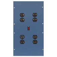 IAC Industries QS WM Inst Shelf Elec Riser Pnl 18h Eze Blue - QS-1022161-BL