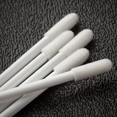 Foamtec CleanWIPE® Rigid Small Round Foam Tip Swabs w/ ESD Safe Handle - 12,500 Swabs/Case - HT1832-500
