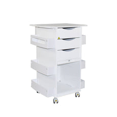 TrippNT MRI Core DX Cart with White Drawers Sliding Door