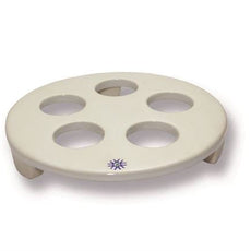 Porcelain Desic Plate W/ Stand, 190mm - JDS190