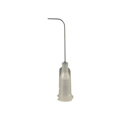 Jensen Global 17 Gauge 1.0" HP Series Tip ID .040" 90º Bend - White - Box/50 - JG17-1.0HPX-90