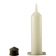 Jensen Global 30 cc Taper Tip Air Barrel, Black Rubber Stopper - Bag/20 - JG30ATL-20