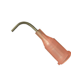 Jensen Global 18 Gauge 0.5" IT Series Tip ID .038" 90º Bend - Pink - Box/50 - JG18-0.5X-90
