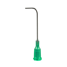 Jensen Global 18 Gauge 1.5" HP Series Tip ID .033" 90º Bend - Green - Box/50 - JG18-1.5HPX-90