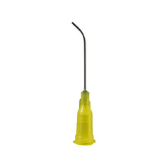 Jensen Global 20 Gauge 1.0" IT Series Tip ID .025" 45º Bend - Yellow - Box/50 - JG20-1.0X-45