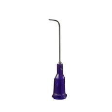 Jensen Global 21 Gauge 1.0" HP Series Tip ID .020" 90º Bend - Purple - Box/50 - JG21-1.0HPX-90