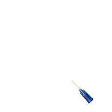 Jensen Global 22 Gauge 0.5" Polypropylene Tip ID .016" - Blue - Box/50 - JG22-0.5XPRO