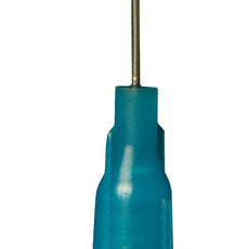 Jensen Global 23 Gauge 0.5" IT Series Tip ID .016" 45º Bend - Sky Blue - Box/50 - JG23-0.5X-45