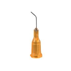 Jensen Global 23 Gauge 0.5" HP Series Tip ID .013" 45º Bend - Orange - Box/50 - JG23-0.5HPX-45