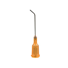 Jensen Global 23 Gauge 1.0" HP Series Tip ID .013" 45º Bend - Orange - Box/50 - JG23-1.0HPX-45